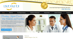 Desktop Screenshot of infinitehospicecare.com